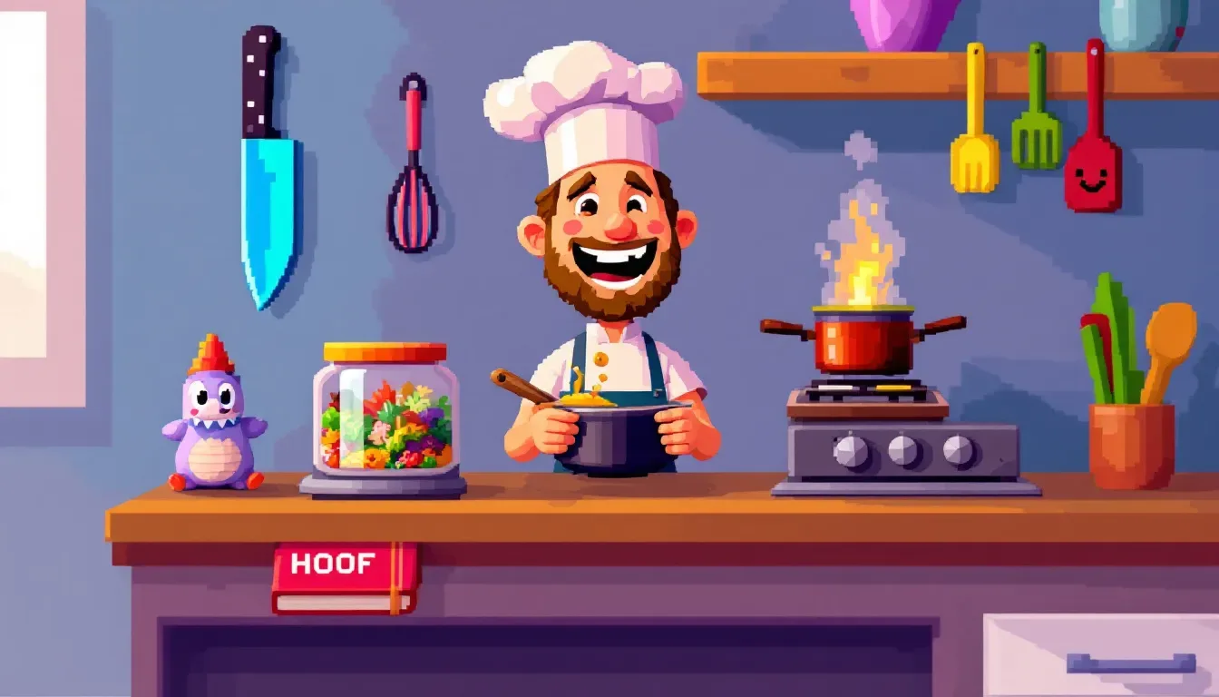 Essential kitchen tools and gadgets for gamers to enhance their cooking skills.