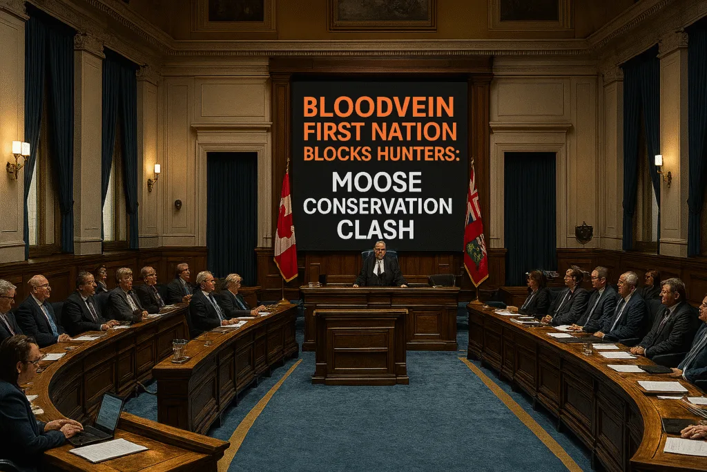 Manitoba hunting buffer zone