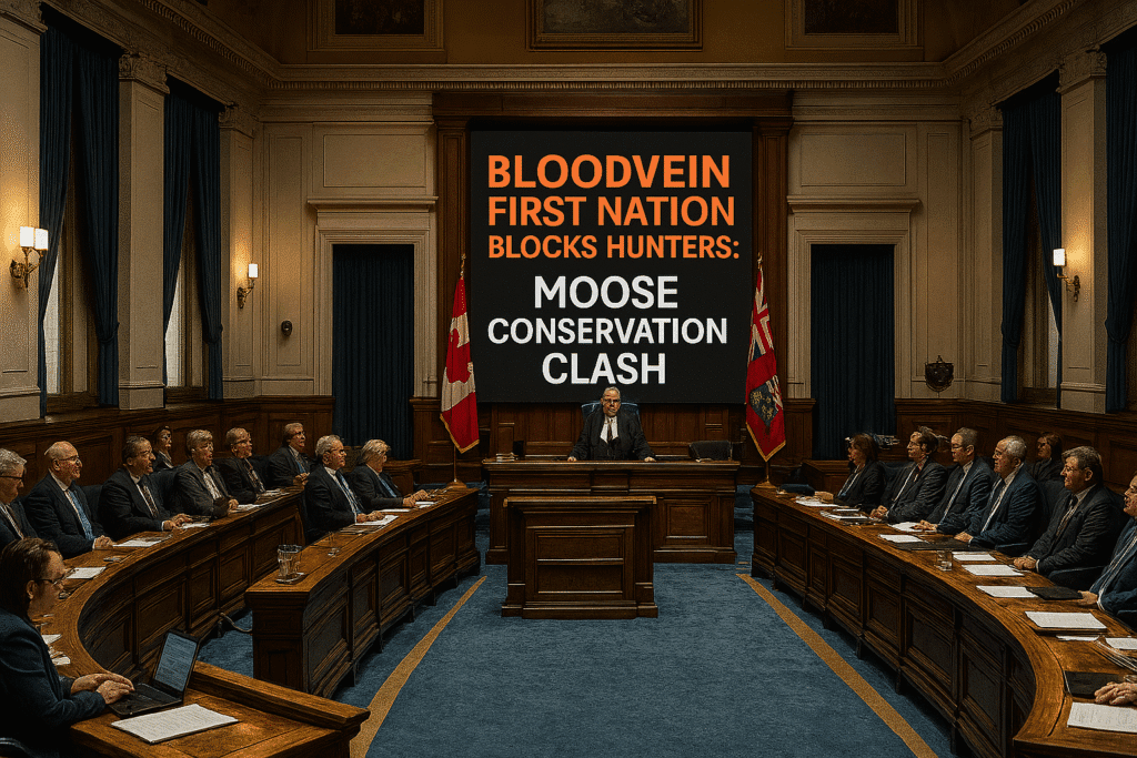 Manitoba hunting buffer zone