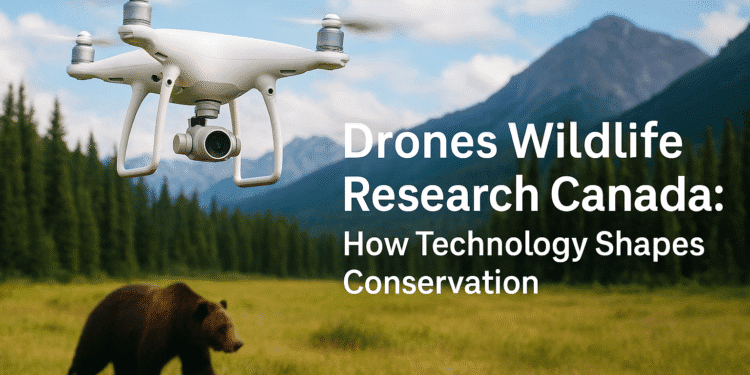 Drones Wildlife Research Canada: How Technology Shapes Conservation