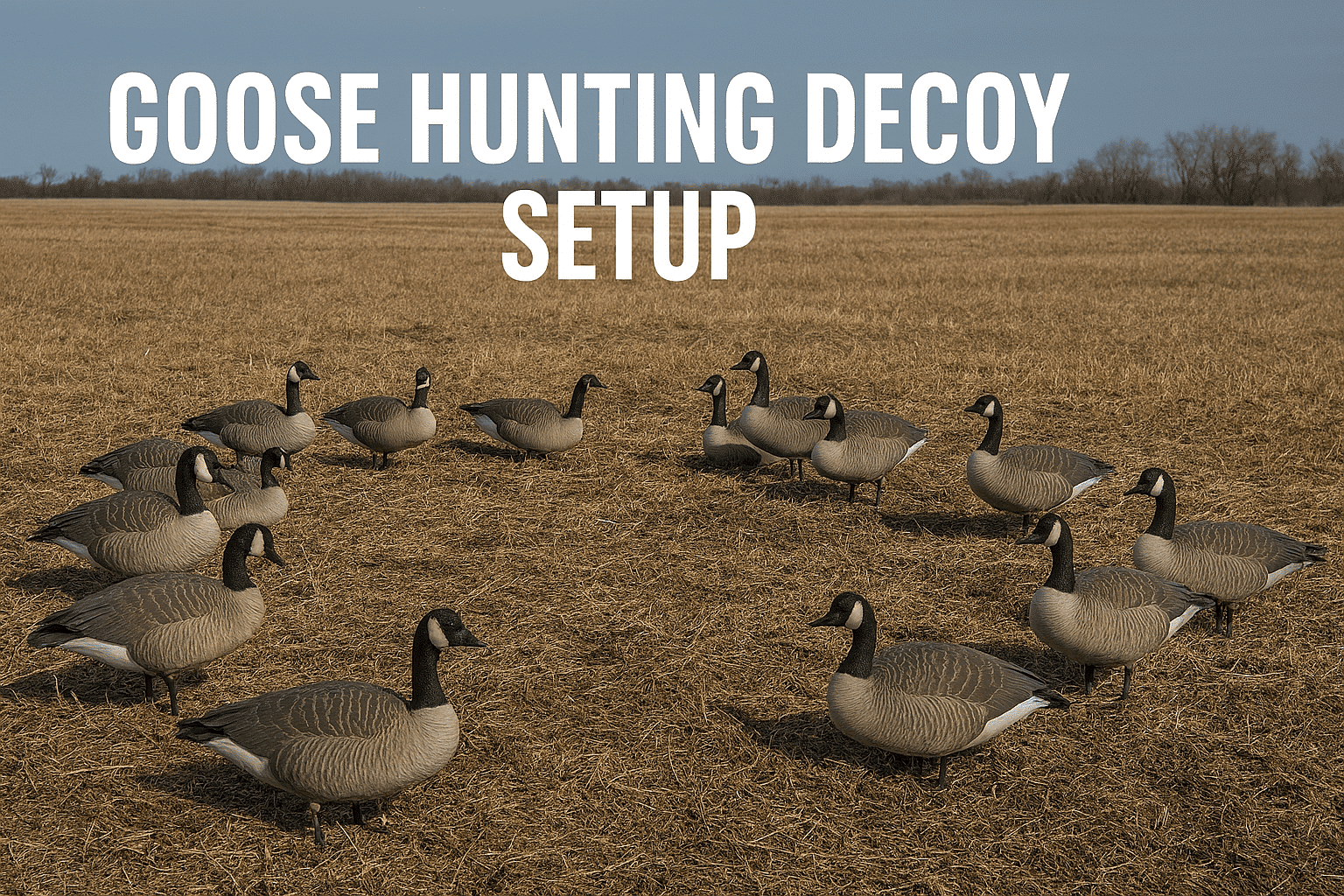 Goose Hunting Decoy Setup 2025 [Proven Spreads & Tips]