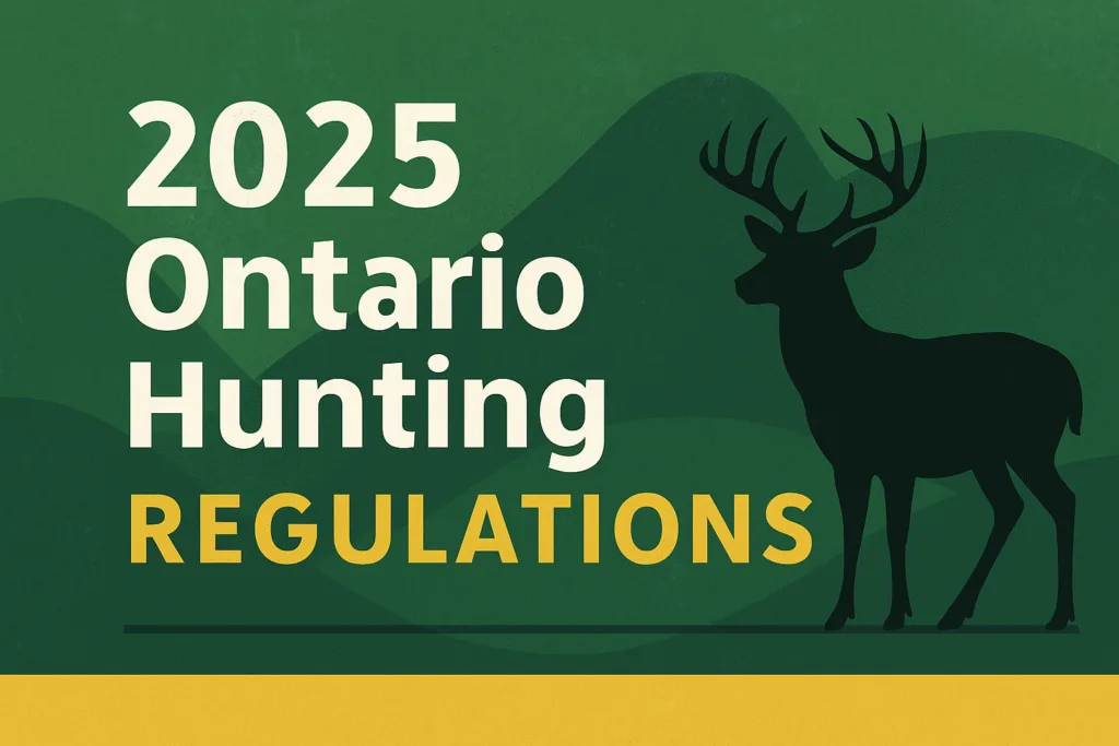 2025 Ontario hunting regulations