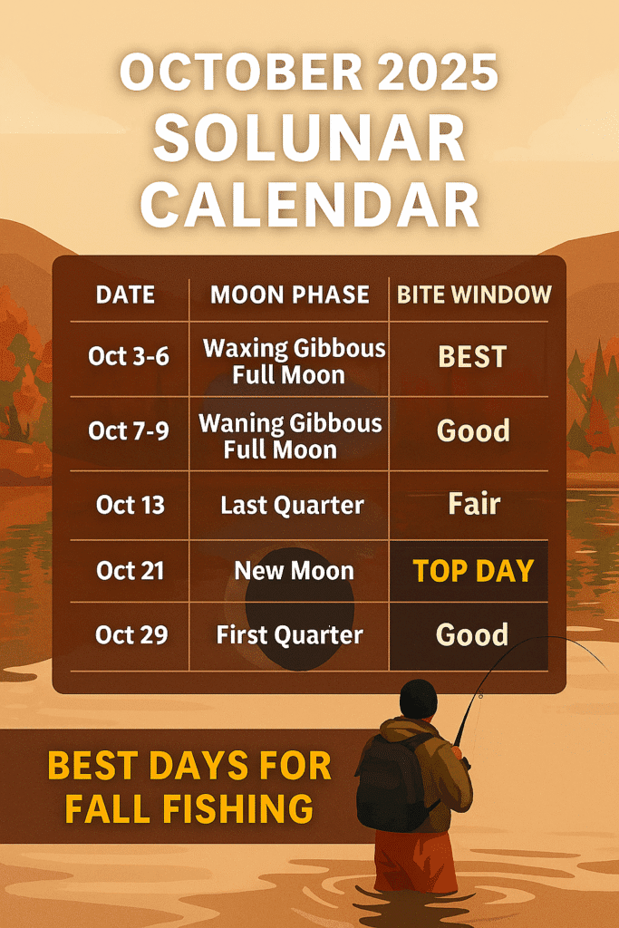 Best Fall Fishing Days in Canada 2025” 
