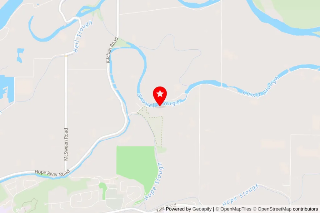 Fraser River map