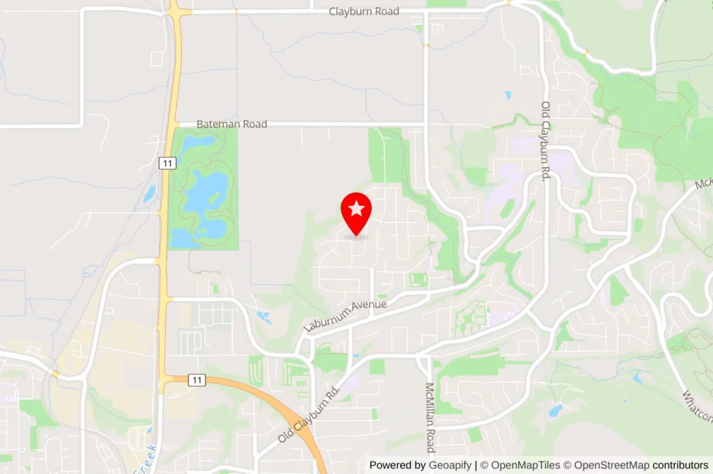 map to Fraser Fishing