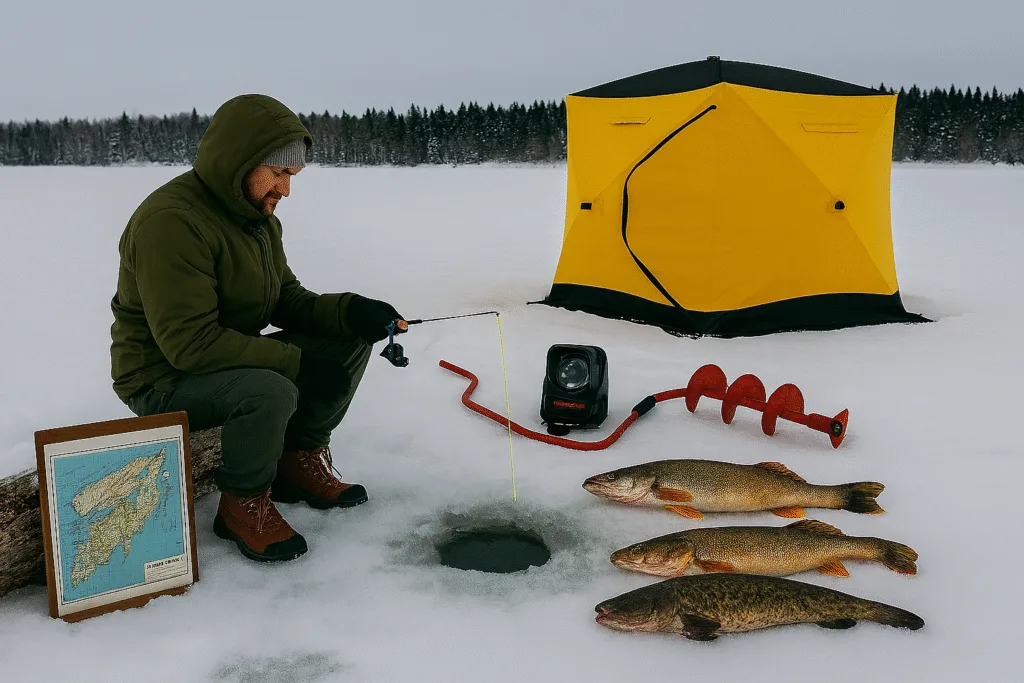 Saskatchewan Ice Fishing Guide