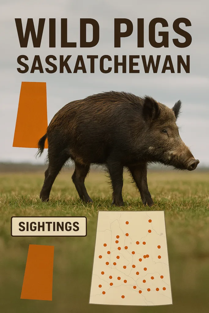 wild pigs Saskatchewan