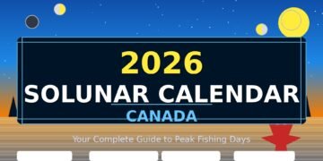 2026 Solunar Calendar Canada: Unlock Your Fishing Success