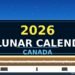 2026 Solunar Calendar Canada: Unlock Your Fishing Success
