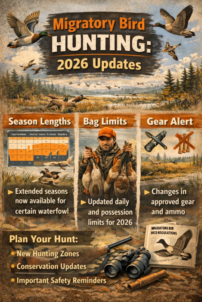 Migratory Bird Hunting: 2026 Updates