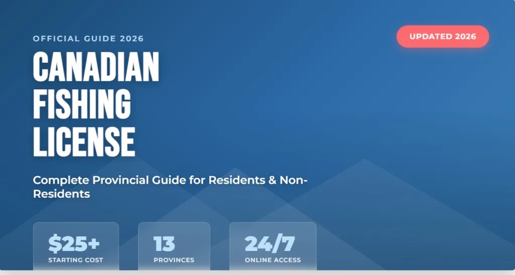 Canadian Fishing License 2026
