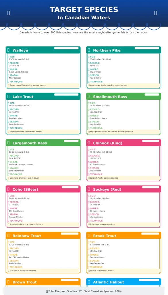 Species in Canadian waters, shows how to leverage solunar calendar